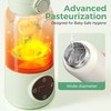 HEYAXA Portable Bottle Warmer for Travel, 15oz Capacity Baby Bottle