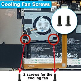 ZHUROUPU Screws Kits for Steam Deck, Back Plate Screws Replacement for Steam Deck, Open Tools and Long Screws Short Screws for Steam Deck Console, 3 in 1 Screwdriver with Pry Open Tool (22 Pcs)