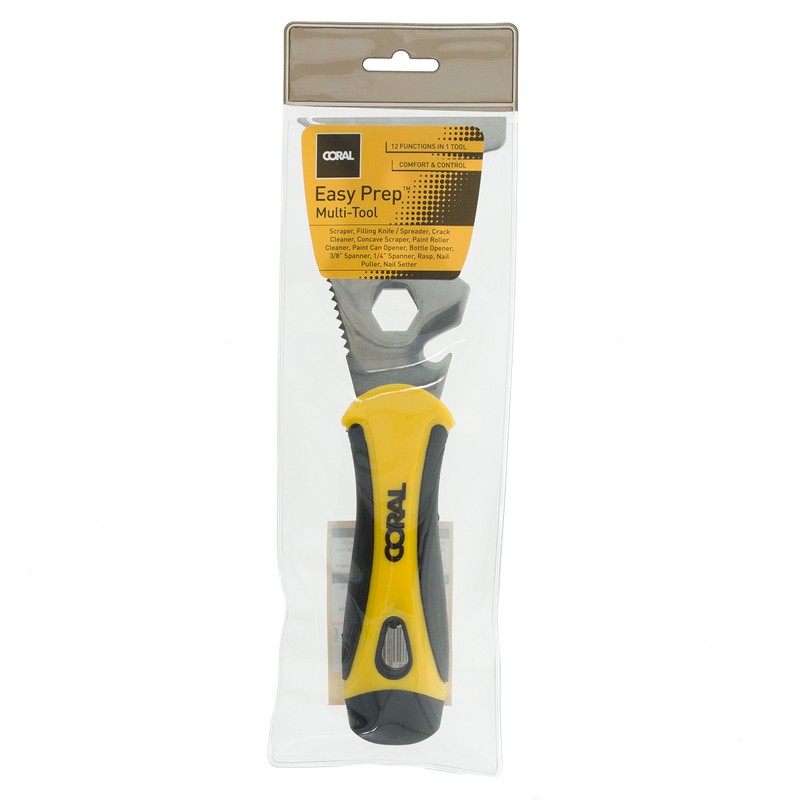 Coral 54401 Decorators Multi-Tool, 12-in-1 54401 , Yellow