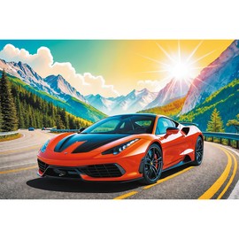 Trefl - Race Against Time - Puzzle 100 Pieces - Puzzle with Vehicles, Creative Entertainment, Fun for Children from 5 Years