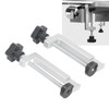 2Pcs Woodworking Fence Clamp Aluminum Alloy Multifunctional Woodworking Fence Fixing