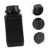 Alipis 3pcs Capacity Wide Mouth Plastic Bottles with Screw Caps