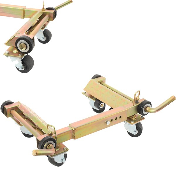 EWANYO Tire Lift Caddy, Wheel Dolly, Adjustable, Back-Saving Tire Dolly