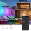 MEIKEE 42W Wall Washer Lights, RGBCW Smart APP Waterproof Outdoor