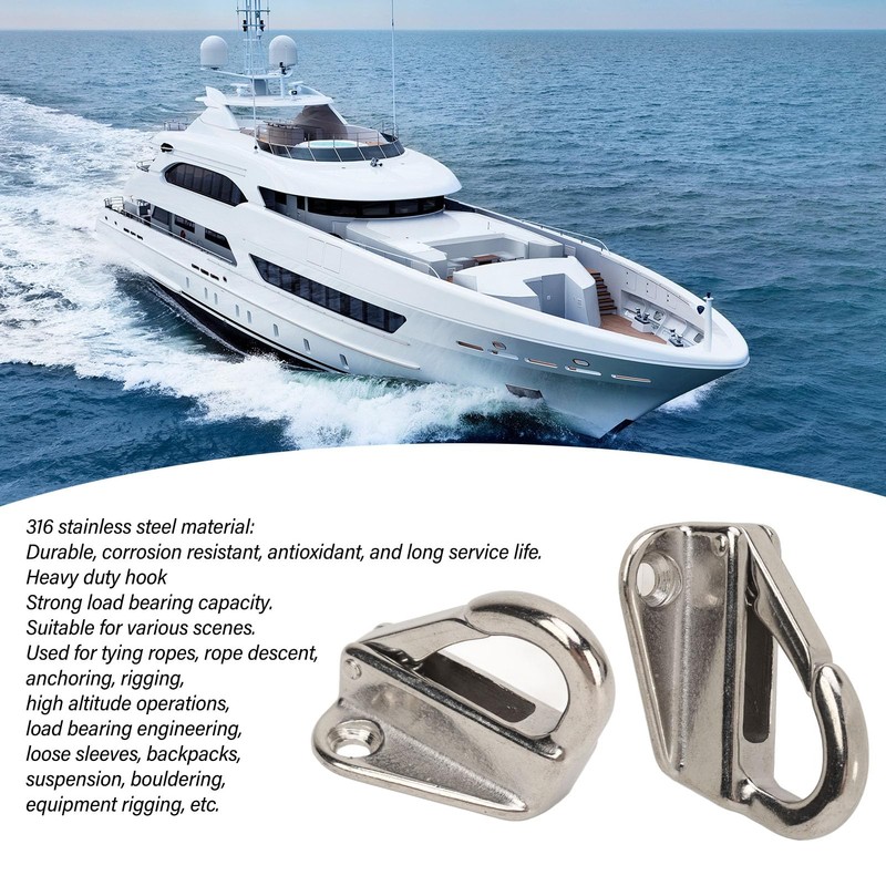 Stainless Steel Heavy Duty Spring Hook Hanger Marine Engineering