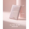 Vulkitty Slim Credit Card Holder Wallet for Women, Small Minimalist