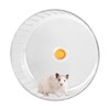 Silent Spinner Hamster Wheel, 17cm/ 6.69Inch Hamster Exercise Wheel Transparent,