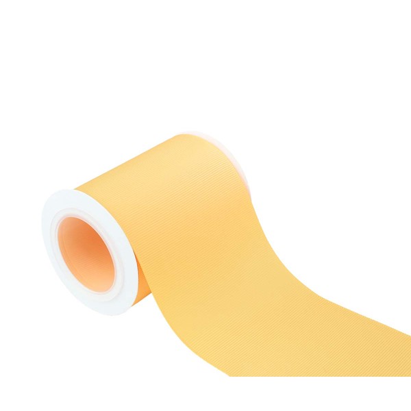 Ribbonitlux 3" Wide Solid Grosgrain Ribbon 5 Yards (660-Yellow Gold）,