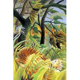 Tiger in a Tropical Storm by Henri Rousseau Journal