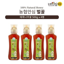 NS Home Shopping [농협안심벌꿀] 때죽나무 꿀 500g x 4병[32881596] [Nonghyup Safe Honey] Sorbus Honey 500g x 4 Bottles