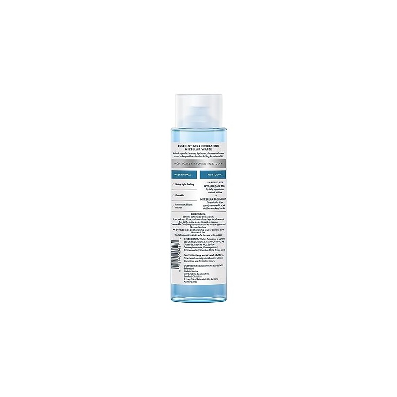 Eucerin Água Micelar Hidratante Facial, 30 ml
