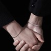 yaozeio Matching Couple Snake Bracelet for Women Men Silver Snake