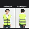 2 Pcs Safety Vest afety Reflective Vest High Visibility High