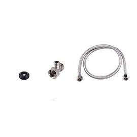 SAMODRA Bidet T-Adapter and Braided Steel Cold Water Hose Kits - Only for SAMODRA Bidet