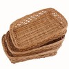 FloristryWarehouse Empty wicker hamper basket 36 x 30cm Pack of