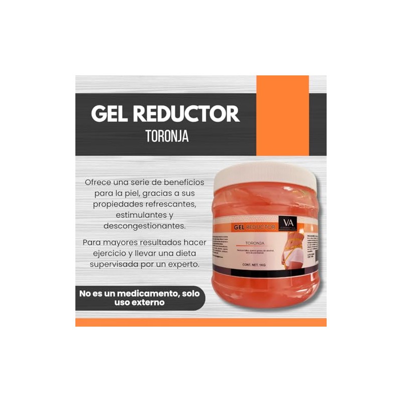GEL REDUCTOR Y TONIFICANTE CON EXTRACTO DE TORONJA SPA 1K