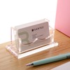 SANRUI Acrylic Business Card Stand Business Card Holder Organizer Box