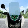 xitomer Fit For KAWASAKI KLR650 2008-2018 Grey Tall Windshield Windscreen