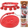balacoo Pet Collar and Leash Combo Jingle Bell Dog Collar