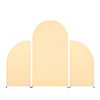 Partslety Arch Backdrop Stand Cover Set of 3, Wedding Arch