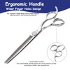 Momotou Professional Chunker Dog Grooming Scissors with Simulation Diamond 440C