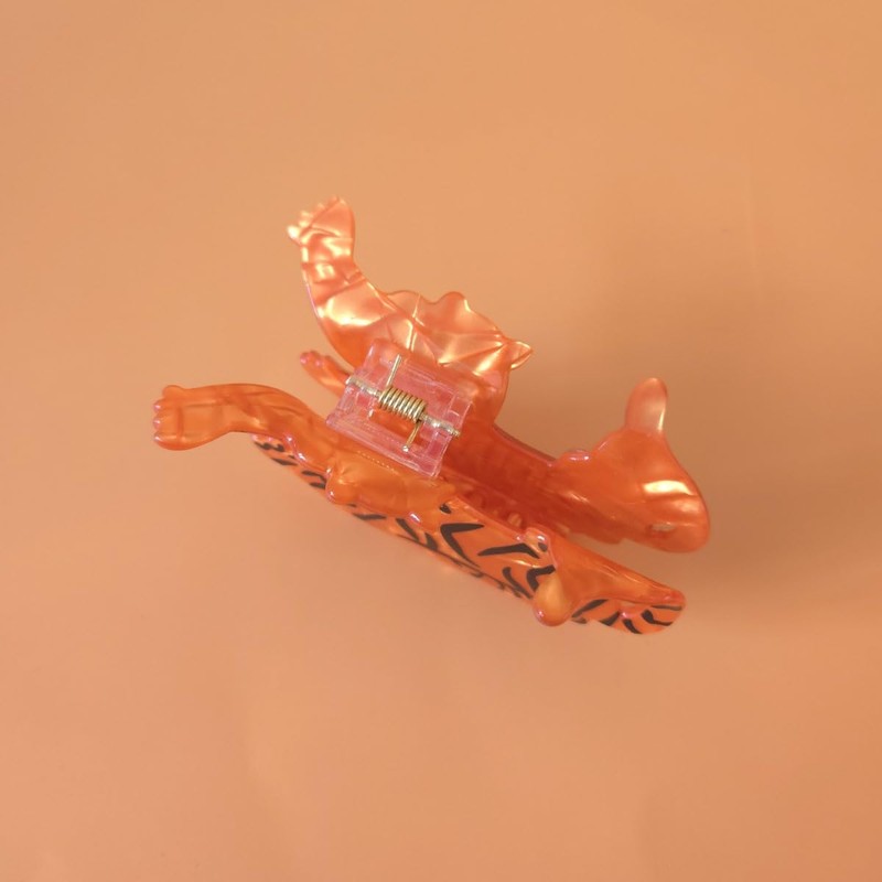 Funny Tiger Hair Clips,Acrylic Claw Clips,Animal Hair Clips for Women