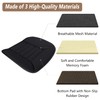 MYFAMIREA Car Seat Cushion Pad 1.2" Thick Comfort Seat Protector