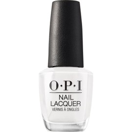 OPI OPI Nail Lacquer Alpine Snow | Opaque Soft White Crme Chip Resistant Nail Polish | Vegan, Fast Drying, Streak Free