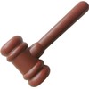 Brown Cartoon Wooden Judge Gavel,Cute Courtroom Gavel,Judge Gavel Costume Accessory