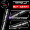 HYVCZP 8 Pack UV Blacklight Flashlights, Mini 395nm Blacklight Flashlights,