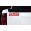 StickerTalk This Vehicle Does Not Turn Right on Red Vinyl