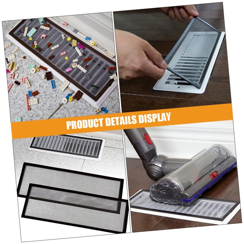 LALAFINA Magnetic Vent Mesh Cover for Home Easy DIY Installation
