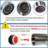Upgraded 6-Pack 18.5mm Faucet Aerators with 304 Stainless Steel Aerator