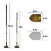 Yocada Tub Tile Scrubber Brush 2 in 1 Cleaning Brush