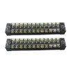 GBSTORE 12 Position, 600V 15A , Dual Rows Covered Barrier