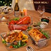 Large Glass Storage Containers with Lids, Extra Large Glass Food