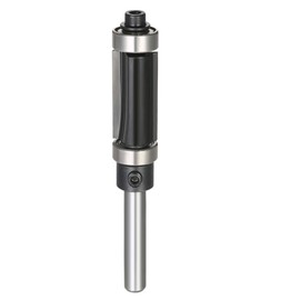 Bestgle Trimmer Bit, Grout Bit, Bearing, Carbide Trimmer, Router Bit, 0.25 inch (6.35 mm), Axis Diameter Trimmer, Accessories Guide and Bearing, Straight Bit Router Bit Set for Carpentry