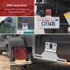 RED WOLF Trailer License Plate Light Holder Aluminum Utility License