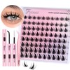 Fyonas Fyonas Manga Lash Clusters Kit Spiky Eyelash Clusters Wet