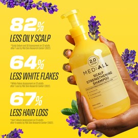 MEDIALL Scalp Strengthening Shampoo (720ml, Herbal Woody)