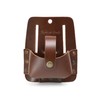 Style n Craft 98014 Extra Large Tape Holder in Dark Tan Heavy Top Grain Leather