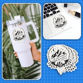 Set 3Pcs to The Star Who Listen and The Dreams That are Answered Sticker ACOTAR Book Lover Reader Gift Waterproof Die-Cut Vinyl 2 Inches Sticker for Water Bottle Laptop Phone for Friend Coworker Mom