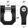 3/4" D Ring Shackle, 70000 Lbs Break Strength, Clevis Shackle