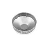 QWORK Fence Post Cap, 2-7/8" Chain Link Round End Cap