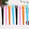 Christmas Deer Animal Gel Pen Cute Stationery 8pcs Picture 3
