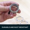 SUMMIT DOORWARE Storefront Door Cylinder Guard | Storefront Lock Guard