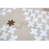 Meiwa Gravure Waterproof Kotatsu Topper, Hygge, 74.8 x 74.8 inches