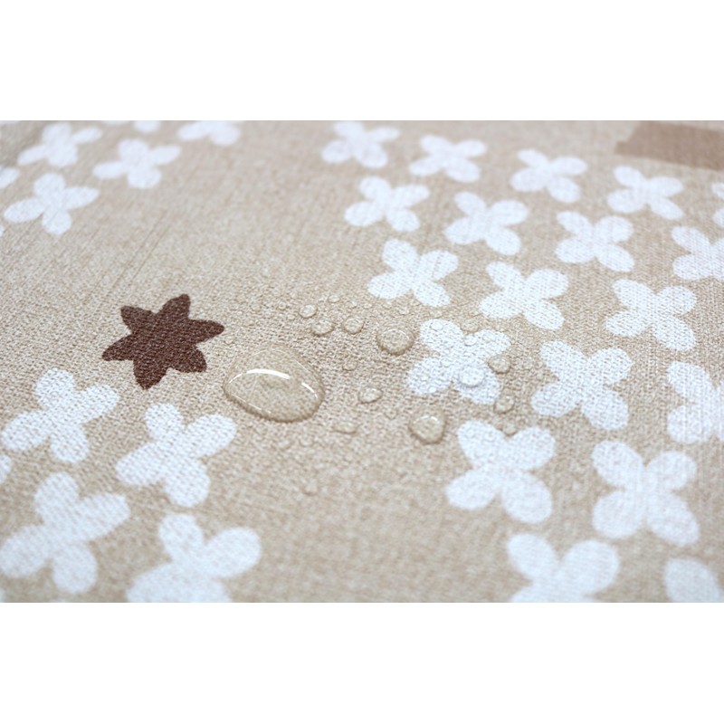 Meiwa Gravure Waterproof Kotatsu Topper, Hygge, 74.8 x 74.8 inches