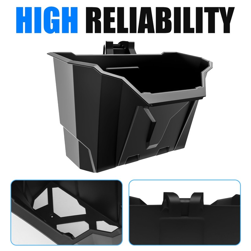 XATVXUTV Driver Under Seat Storage Bin for Can Am Defender,