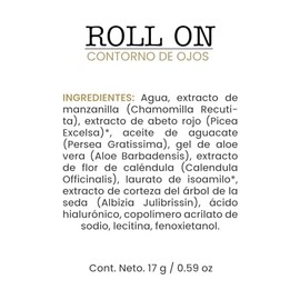 Joycare Juliana Roll-On Contorno de Ojos (Ácido Hialurónico) (17 gr)